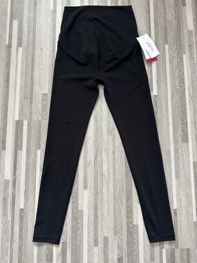 Isabel Maternity Leggings with Support Panel, Black, Size XS (NWT)
